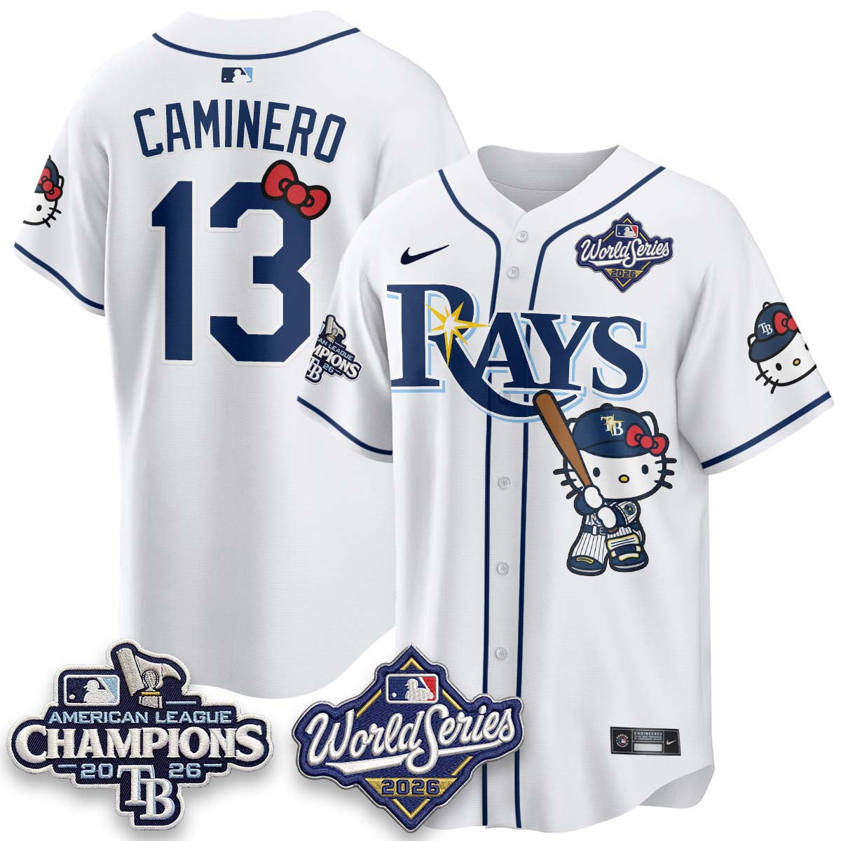 TB 2026 AL Champions x Meow KT Vapor Jersey - Stitched