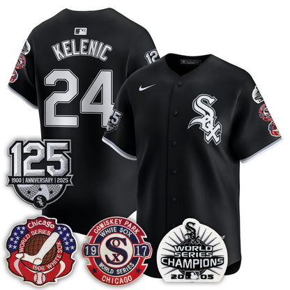CWS 125th Anniversary - W.S Champions Edition Vapor Jersey - Stitched