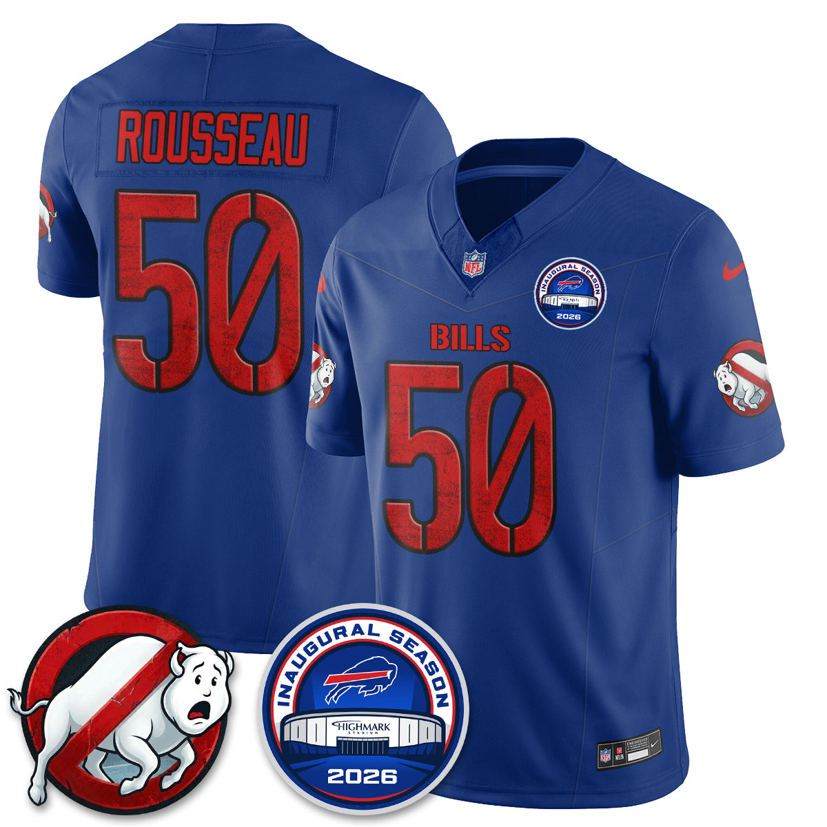 Buffalo Bills x Spirit Catchers Edition Vapor Jersey- Stitched