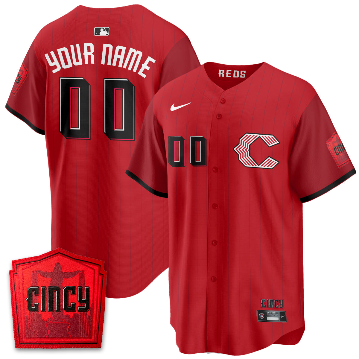 CIN 2026 City Connect Limited Premier Vapor Custom Jersey - All Stitched n9