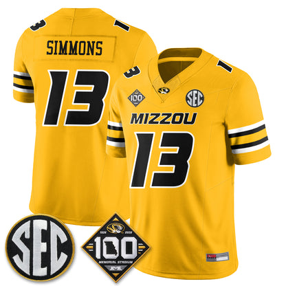 MIZZ 100th Anniversary of Memorial Stadium Vapor Jersey - Stitched