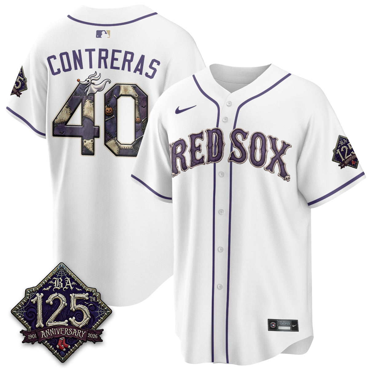 Boston Red Sox Nightmare Vapor Limited Jersey - Stitched