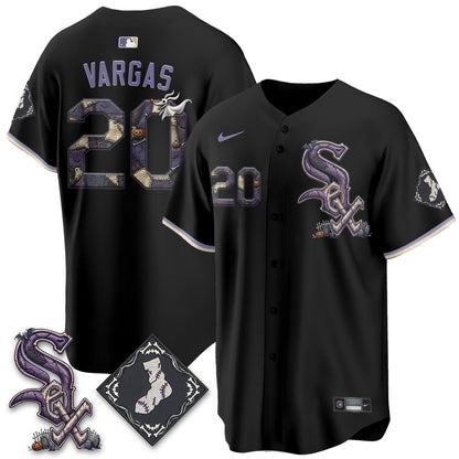 Chicago White Sox Nightmare Edition Vapor Jersey - Stitched