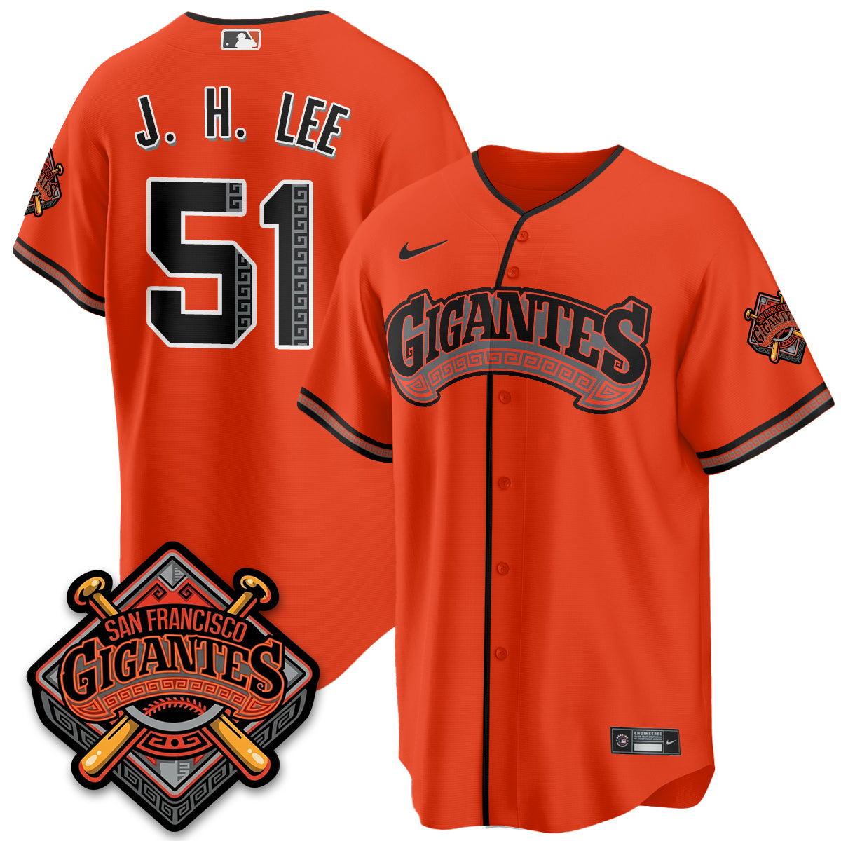 SF GIGANTES Vapor Limited Jersey - All Stitched