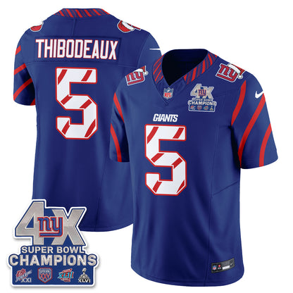 New York Giants  Xmas Edition Vapor Jersey - Stitched