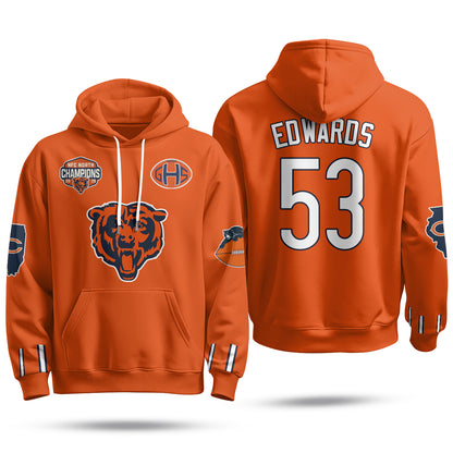 Chicago Bears 2026 Rivalries Hoodie - Stitched