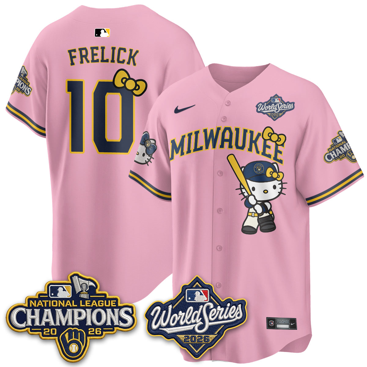 MIL 2026 NL Champions x Meow KT Vapor Jersey - Stitched