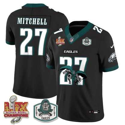 Philadelphia Eagles x Green Cape Villain Edition Vapor Jersey - Stitched