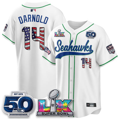 SEA SB LX Champs America Edition Vapor Baseball Jersey - Stitch