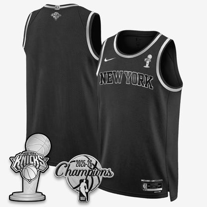 NYK 2026 NBA Champions Gold Edition Vapor Jersey - Stitched n3