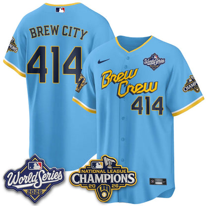MIL 2026 NL Champions Vapor Jersey - Stitched n1