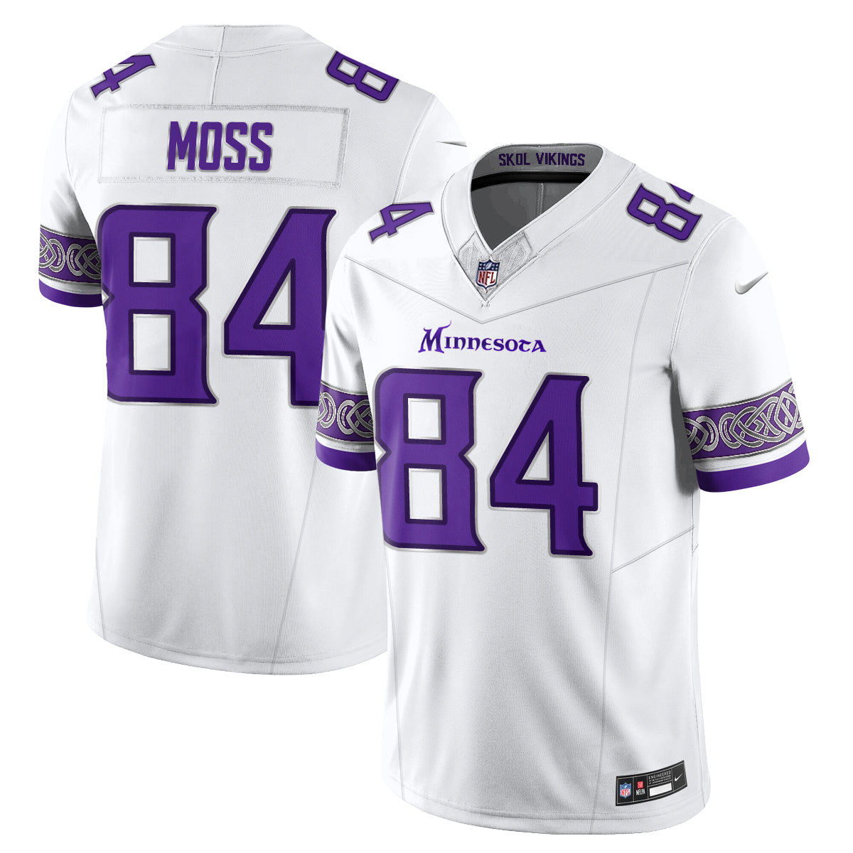 Minnesota Vikings Fangear Edition Vapor Jersey - Stitched