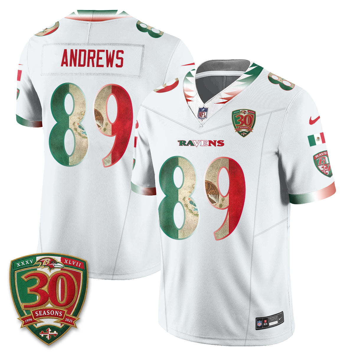 BAL Mexico Edition Vapor Jersey - Stitched
