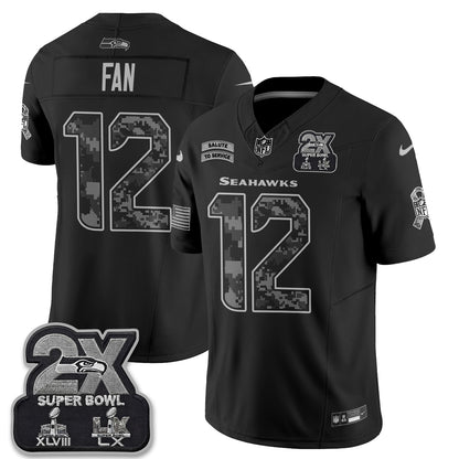SEA 2026 Salute to Service Vapor Jersey - Stitched