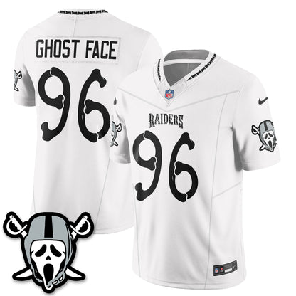 Las Vegas Raiders x Ghost Face Edition Vapor Jersey - Stitched