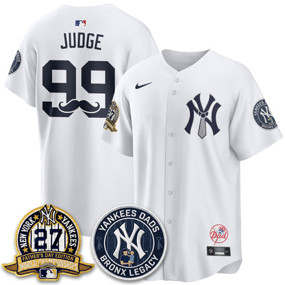 NYY Happy Father's Day 2026 Jersey - Stitched
