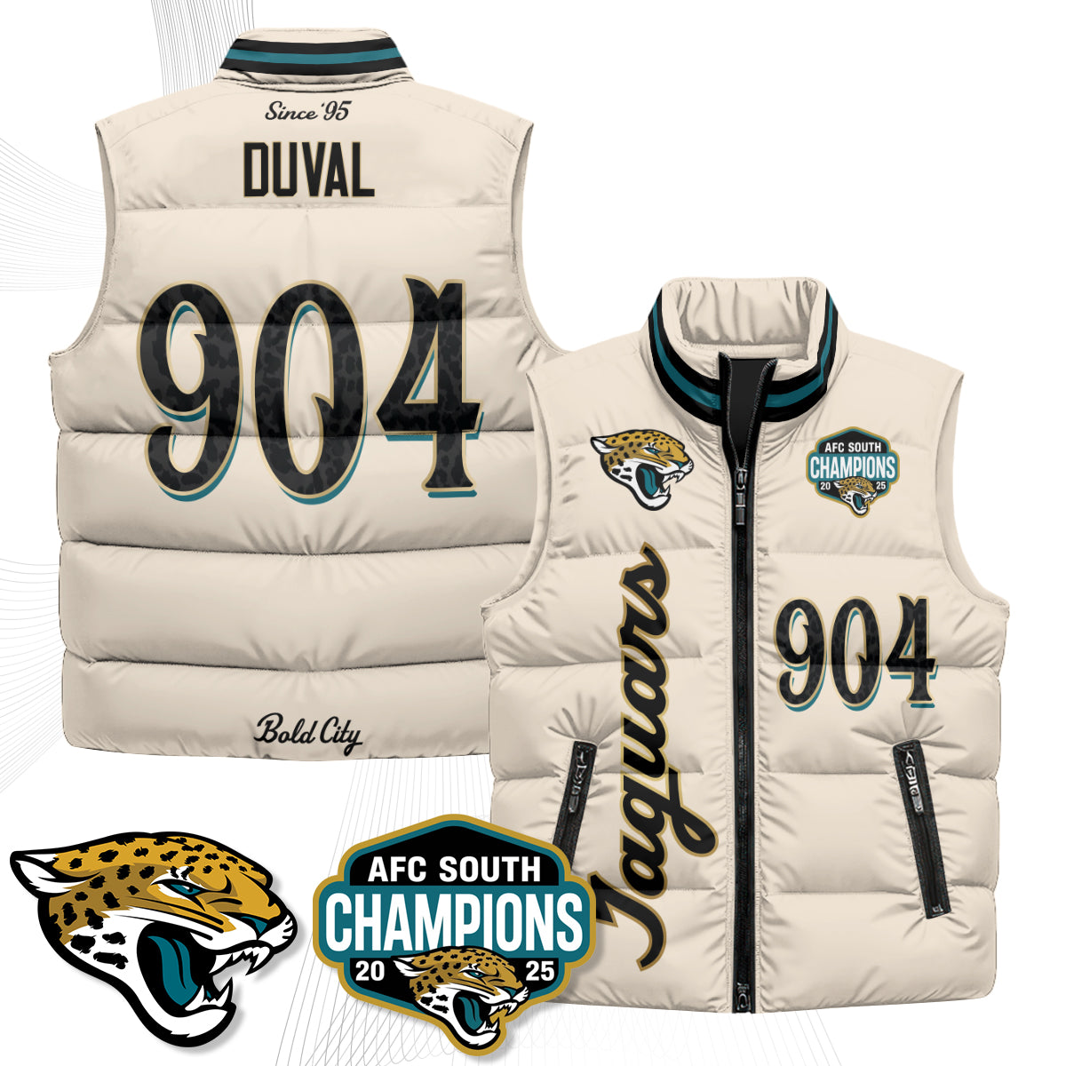 DET 2026 Rivalries Puffer Vest - Printed