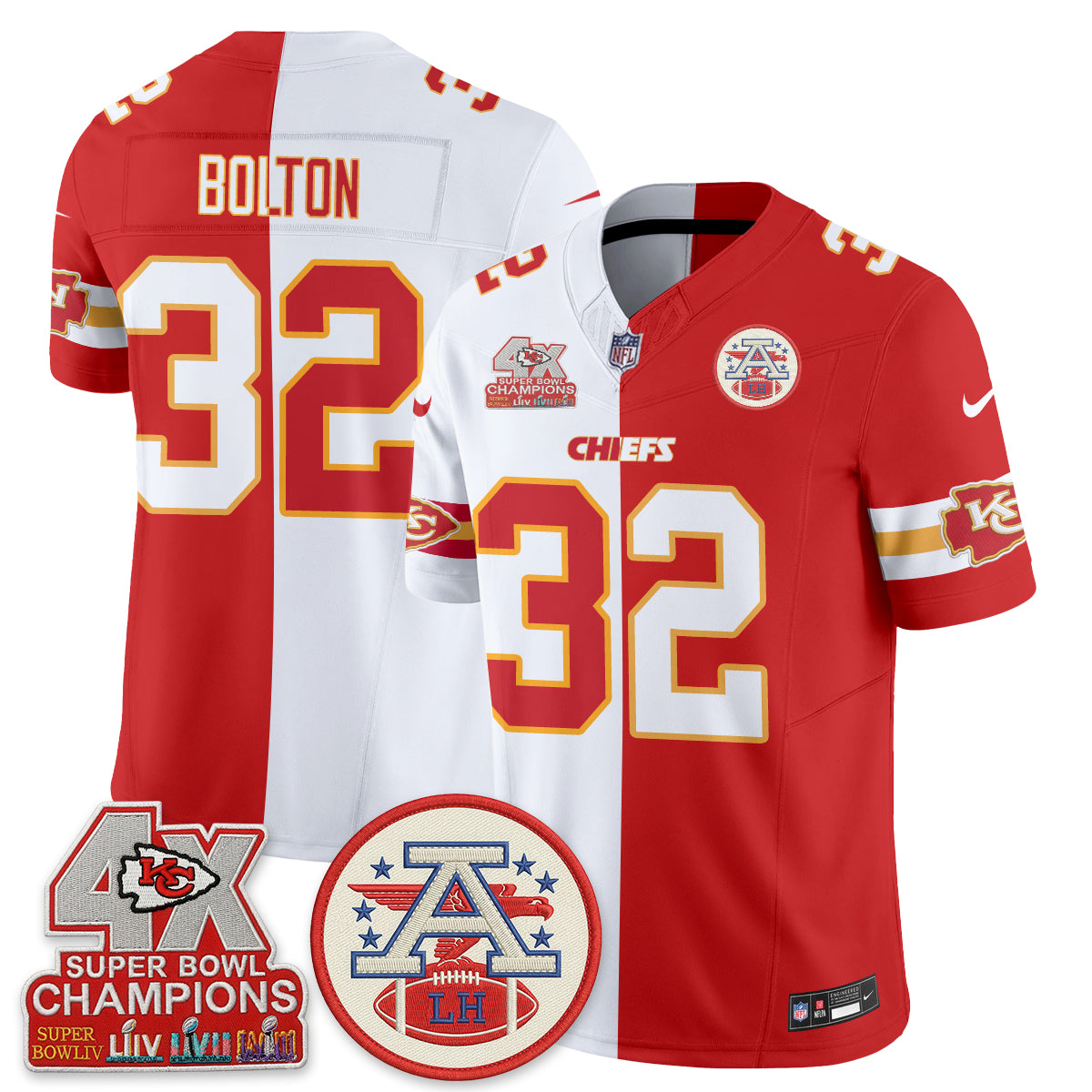 KC Split Edition Vapor Jersey - Stitched