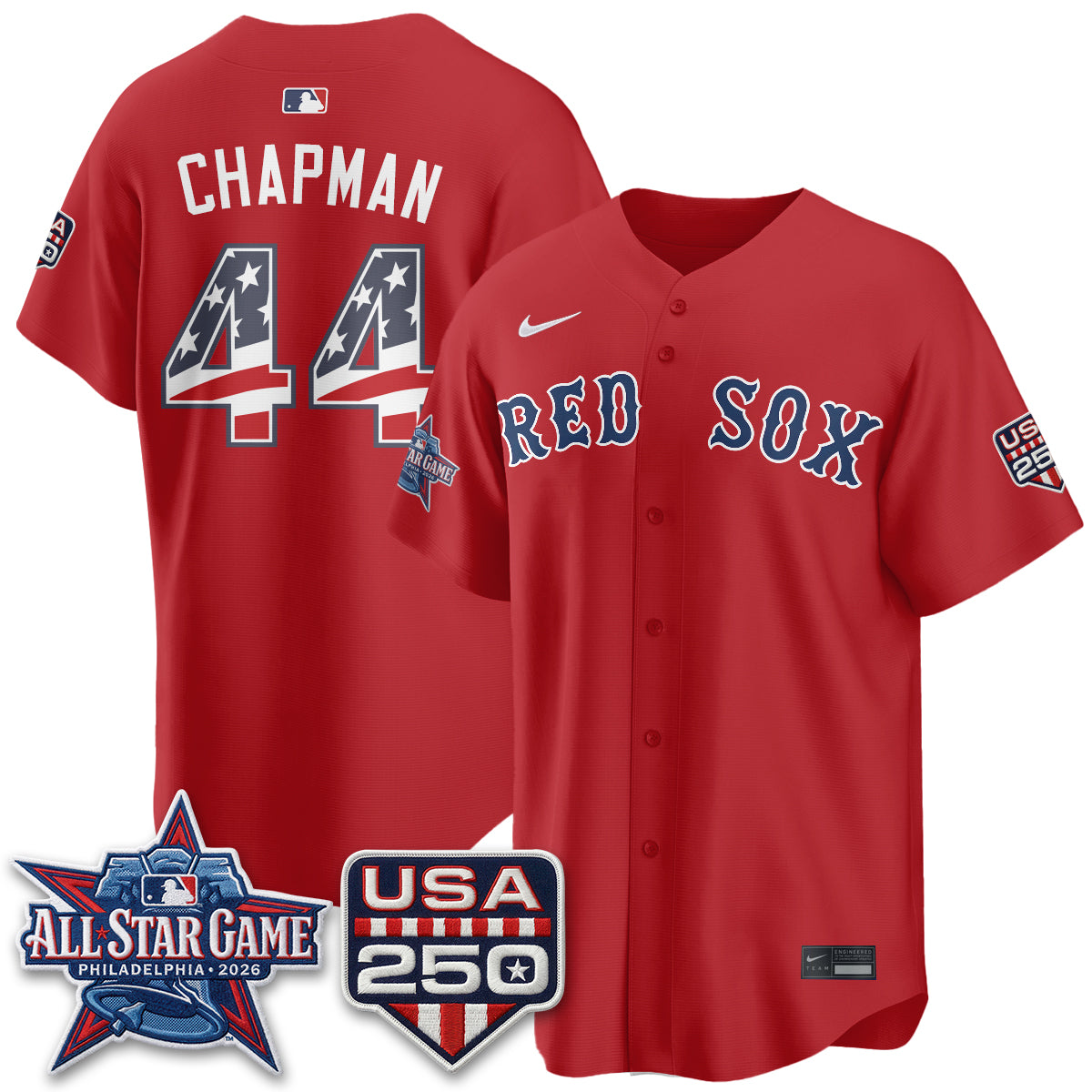 Boston Red Sox 2026 All Star Edition Vapor Jersey - Stitched