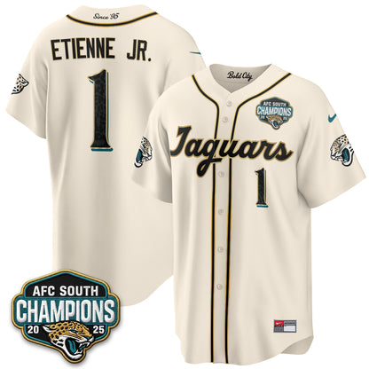 Jacksonville Jaguars 2026 Rivalries Baseball Vapor Jersey - Stitched
