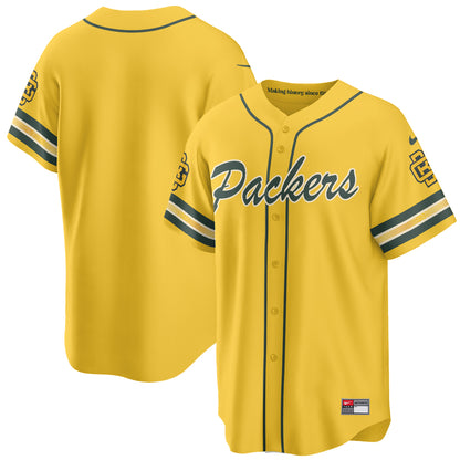 Green Bay Packers 2026 Rivalries Baseball Vapor Jersey - Stitched