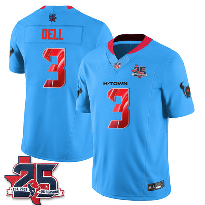 HOU Fangear Edition Vapor Jersey - Stitched
