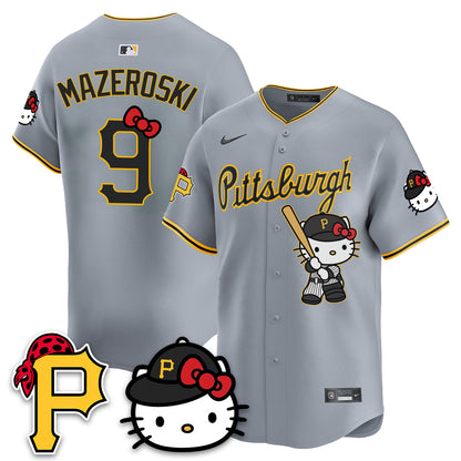 Pittsburgh Pirates x Meow KT Vapor Limited Jersey - Stitched
