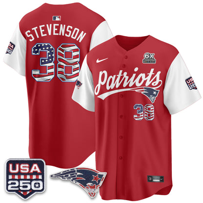 New England Patriots America Edition Vapor Jersey - Stitched