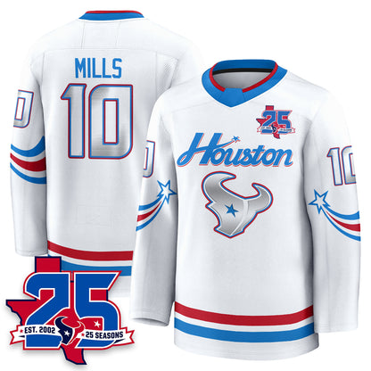 Houston Texans 2026 Rivalries Hockey Jersey - Printed