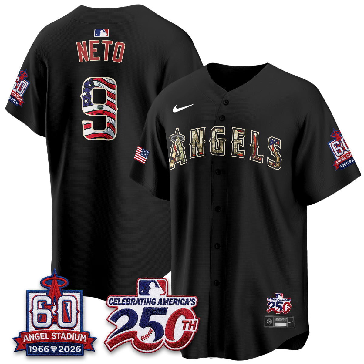 LAA 2026 Independence Day USA Vapor Limited Jersey - Stitched