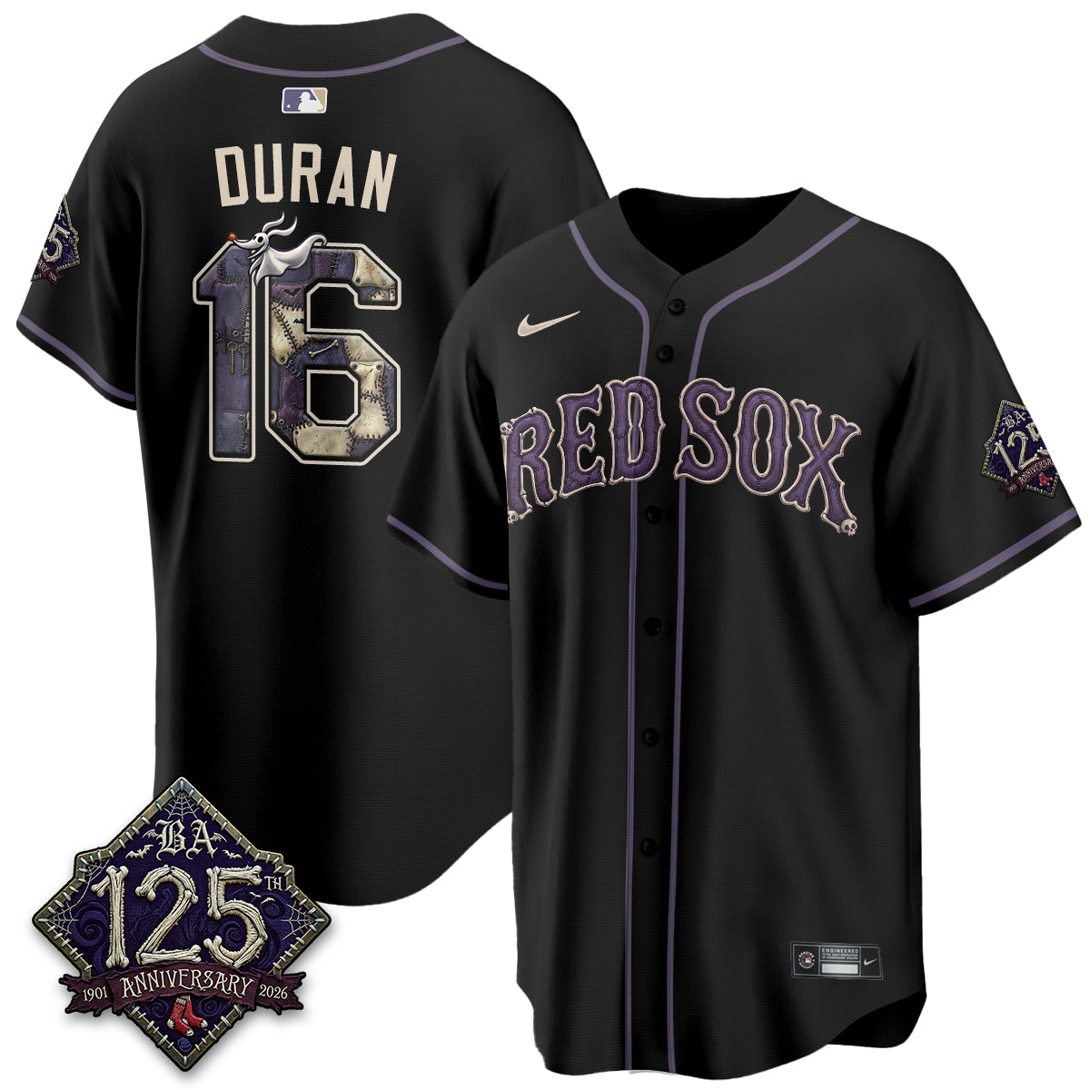Boston Red Sox Nightmare Vapor Limited Jersey - Stitched