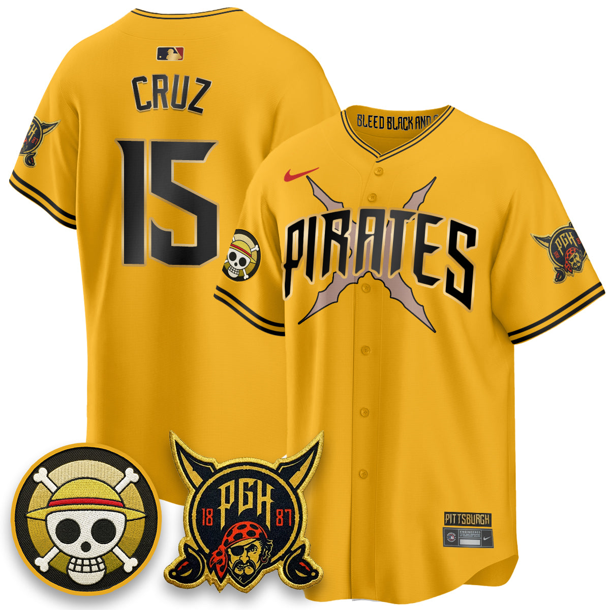 PIT 2026 City Connect x One Piece Vapor Limited Jersey - All Stitched