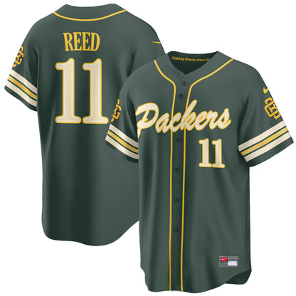 Green Bay Packers 2026 Rivalries Baseball Vapor Jersey - Stitched