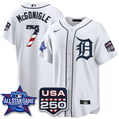 Detroit Tigers 2026 All Star Edition Vapor Jersey - Stitched