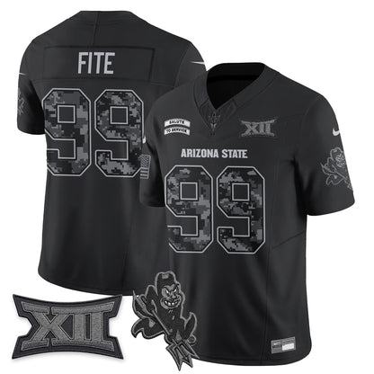 Arizona State Sun Devils 2026 Salute to Service Vapor Jersey - Stitched