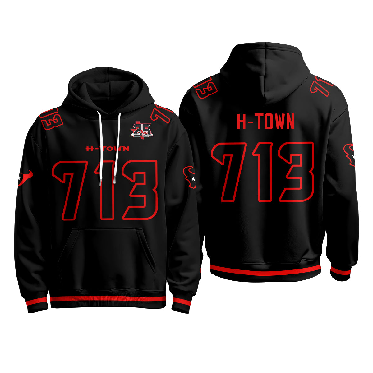 HOU Star Edition Pullover Hoodie - Printed