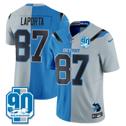 DET Rivalries Split Edition Vapor Jersey - Stitched