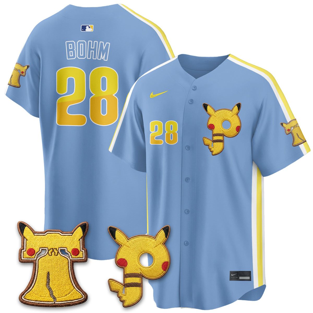 Philadelphia Phillies x PKM Edition Vapor Limited Jersey - Printed