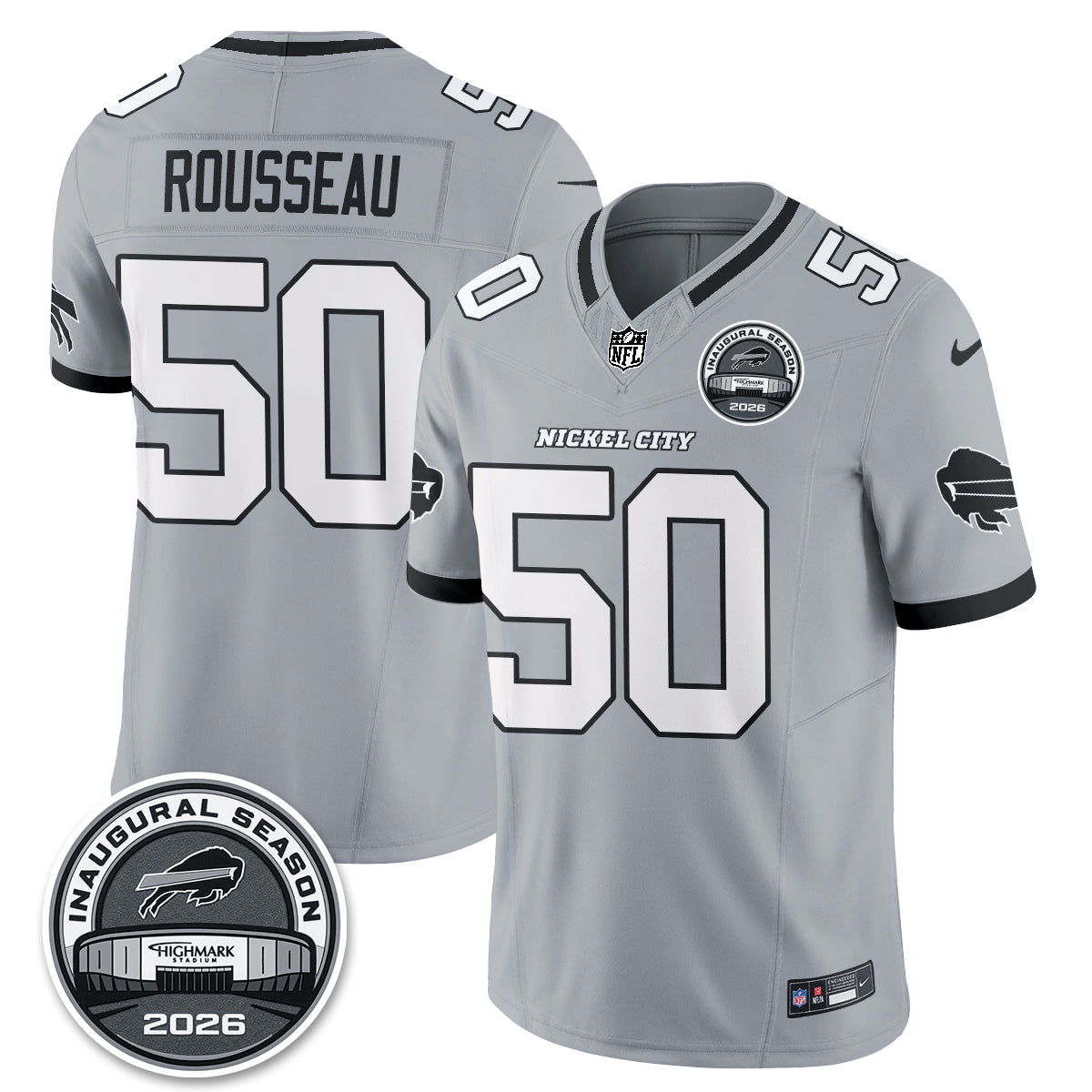 Buffalo Bills Nickel City Edition Vapor Jersey - Stitched