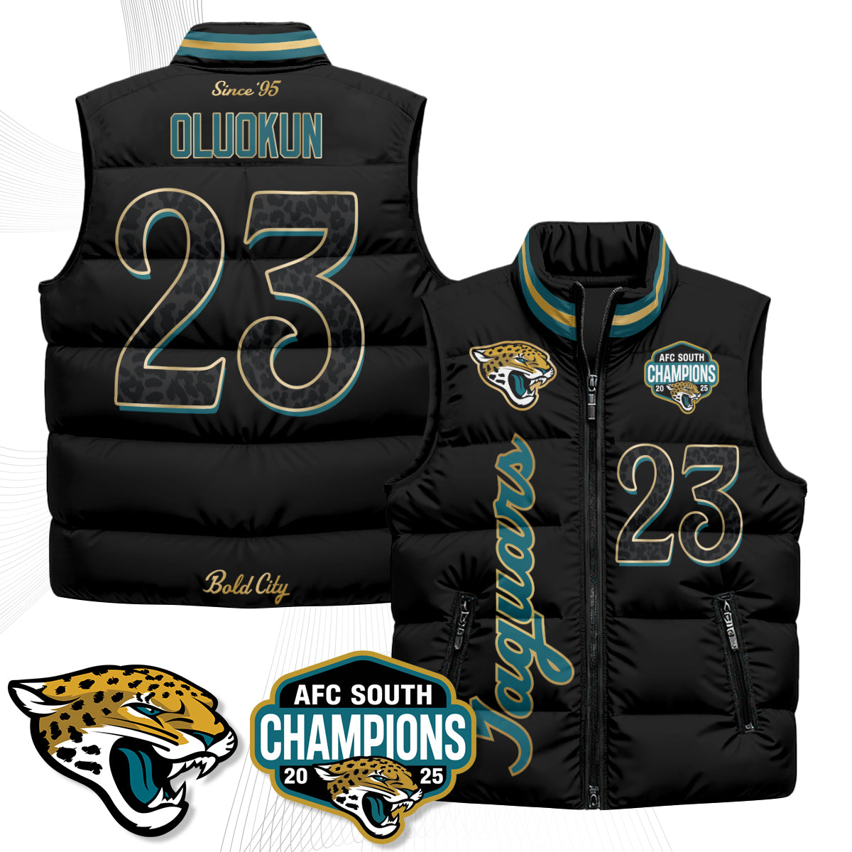 DET 2026 Rivalries Puffer Vest - Printed