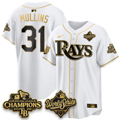 TB 2026 AL Champions Gold Edition Vapor Jersey - Stitched