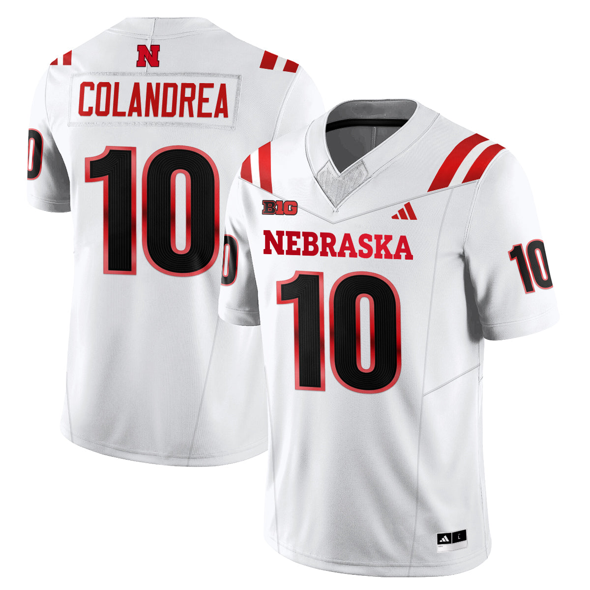 Nebraska Huskers 2026 "The Fire Rises" Vapor Jersey - Stitched