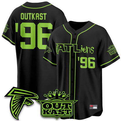 ATL 30th Anniversary ATLiens Baseball Vapor Jersey - Stitched