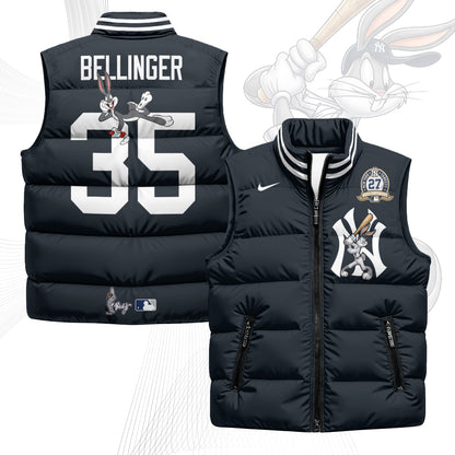 New York Yankees Edition Unisex Puffer Vest - Printed