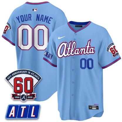 ATL 2026 City Connect Vapor Limited Custom Jersey - All Stitched V3