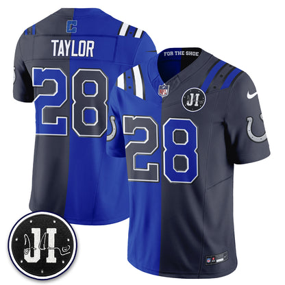 Indianapolis Colts 2026 Rivalries Split Vapor Jersey - Stitched