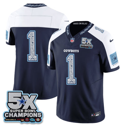 DAL 2026 Hispanic Month Edition Vapor Jersey - Stitched