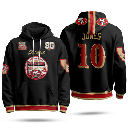 SF Faithful to The Bay Fleece Hoodie - Printed