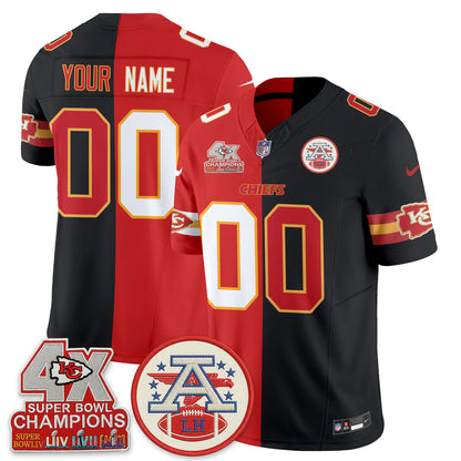 KC Split Edition Vapor Custom Jersey - Stitched