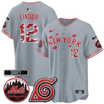 NYM x Naruto Nights 2026 Vapor Limited Jersey - All Stitched